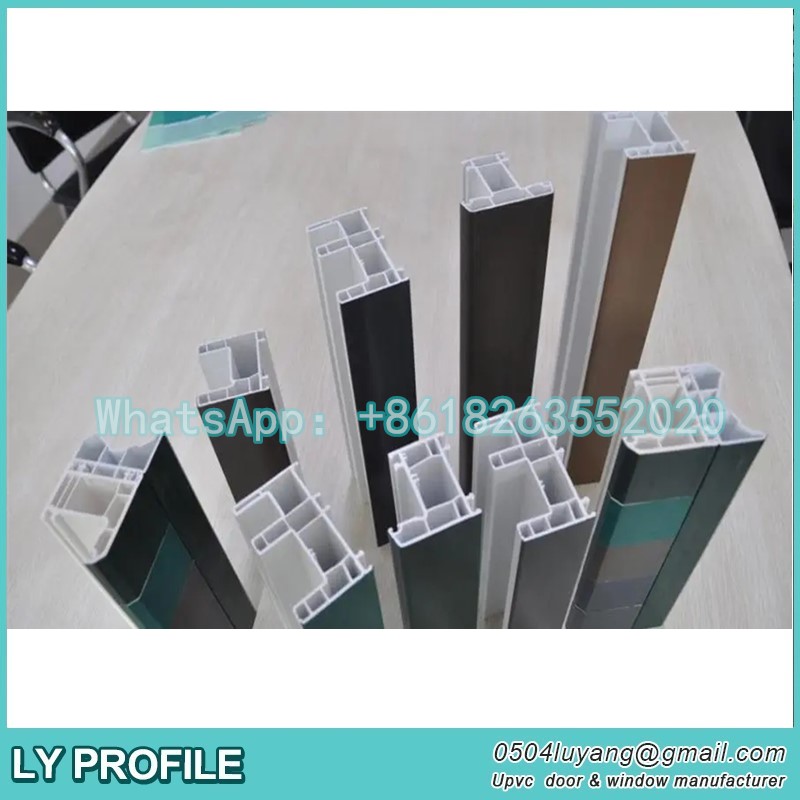 Цветовой процесс оконного профиля LY upvc